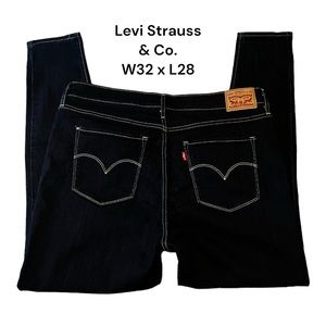 Jeans Levi Straus and Co high rise skinny jeans  NWOT